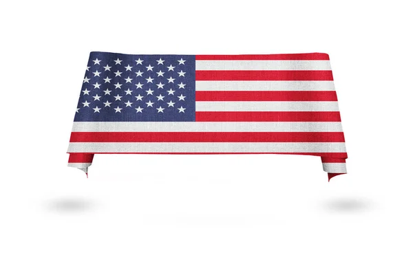 United States Flag Nationals Flags World Country Turning — Stock Photo, Image