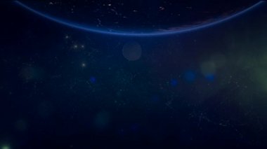 Galaxy uçmak. Alan arka plan - uzay Bulutsusu