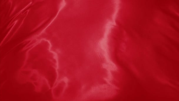 Размахиваю Тряпкой Бесшовная Волна Атласная Ткань Фон Шелковая Ткань Развевающаяся — стоковое видео