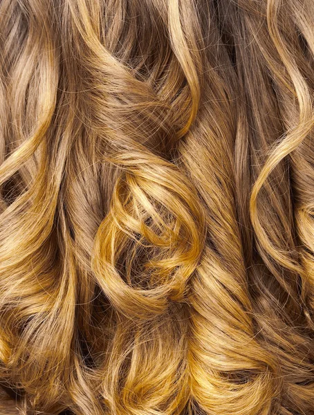 Cabelo. Textura de cabelo. Cabelo saudável — Fotografia de Stock