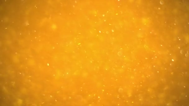 Fond de poussière dorée. Particules d'or poussière. Fond d'animation  