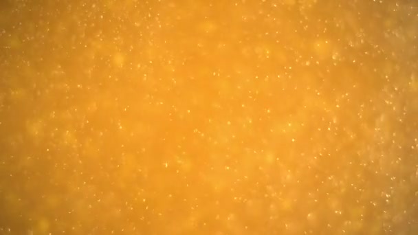 Fond de poussière dorée. Particules d'or poussière. Fond d'animation  