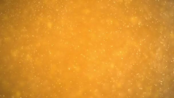 Golden Dust Background Golden Particles Dust Animation Background — Stock Video