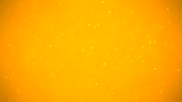 Golden Dust Background Golden Particles Dust Animation Background — Stock Video