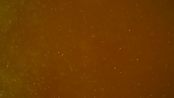 Fondo Polvere Oro Polvere Particelle Oro Sfondo Animazione — Video Stock