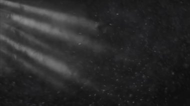 Güneş ışınları. Atmosfer. Toz parçacıkları. Animasyon arka plan 