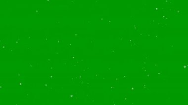 Kar fırtınası. Yüksek kaliteli hareket animasyonu yeşil ekrana düşen karı yeniden canlandırıyor. Krom anahtar.