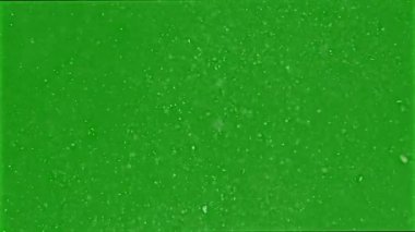 Kar fırtınası. Yüksek kaliteli hareket animasyonu yeşil ekrana düşen karı yeniden canlandırıyor. Krom anahtar.