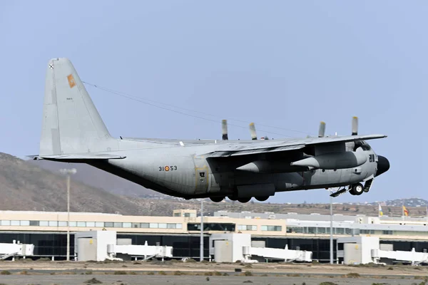 GRAN CANARIA octubre 28, Maniobras militares, Oct 28, 2019 Gran Canaria (Canarias) España —  Fotos de Stock