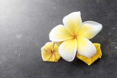 Grunge beton zemin üzerinde yapayalnız tesisat.