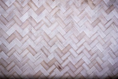 Tayland el işi bambu dokuma deseni