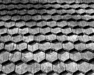 Metal fayansların soyut arkaplanı