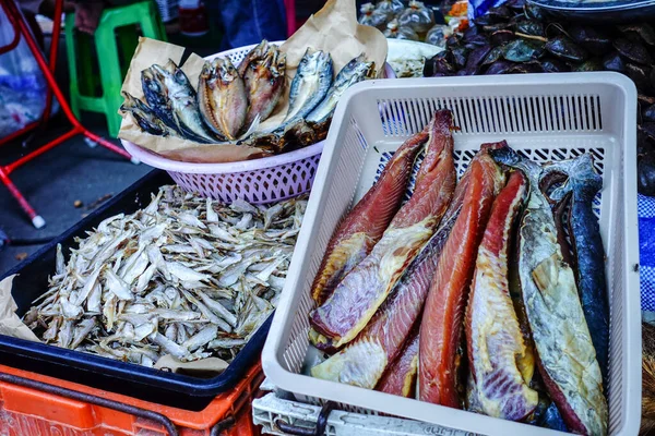 Świeże Ryby Rynku — Zdjęcie stockowe