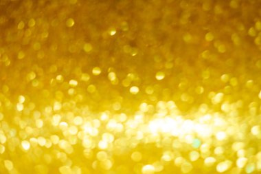 Altın bokeh arkaplan, soyut arkaplan bokeh bulanık, parlak bokeh ışık efekti, Vektör illüstrasyonu.