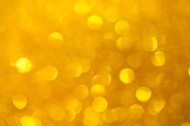 Altın bokeh arkaplan, soyut arkaplan bokeh bulanık, parlak bokeh ışık efekti, Vektör illüstrasyonu.