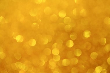 Altın bokeh arkaplan, soyut arkaplan bokeh bulanık, parlak bokeh ışık efekti, Vektör illüstrasyonu.