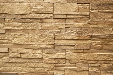 Vintage ton stili ve dikey çerçeve, dış mimari tasarım konsepti kumtaşı tuğla duvar arka plan soyut desen kadar yakın