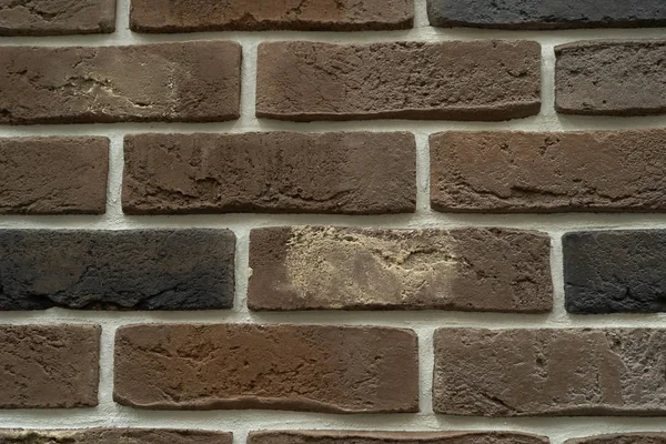 Närbild Abstrakt Mönster Sandsten Tegelvägg Bakgrund Vintage Tone Stil Och — Stockfoto
