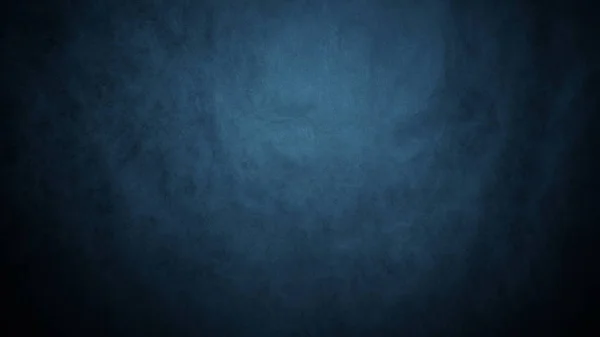 暗い、ぼやけた、単純な背景、青い黒の抽象的な背景のぼかしのグラデーション — ストック写真