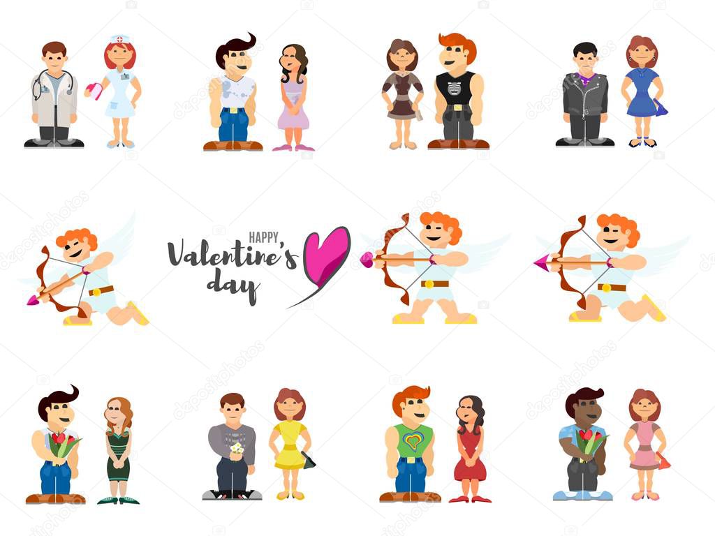 little people funny lovers on valentines day holiday compilation big