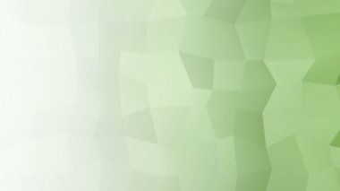 Soyut dinamik harekette yeşil beyaz geometrik arka plan
