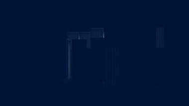 Gökdelenler ile modern şehrin temiz planı