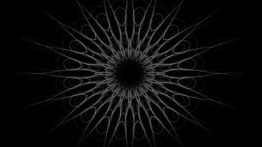 Grafik tarzında çiçek geliştirme - sorunsuz döngü