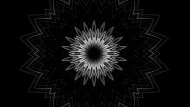 Şık çiçek deseni modern grafik arka plan