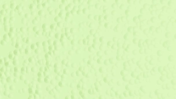 モーフィング気泡を持つ緑の背景 シームレスなループ — ストック動画