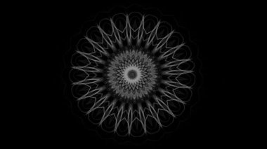 Güzel mistik mandala desen - sorunsuz döngü. 