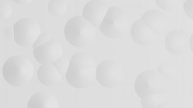 Büyük morphing kabarcıklar, sorunsuz döngü ile soyut arka plan