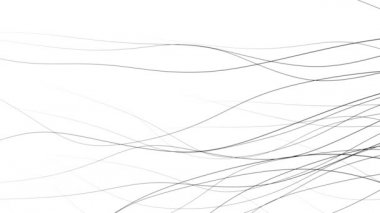 Dinamik harekette dalgalı çizgiler arka plan - beyaz siyah.