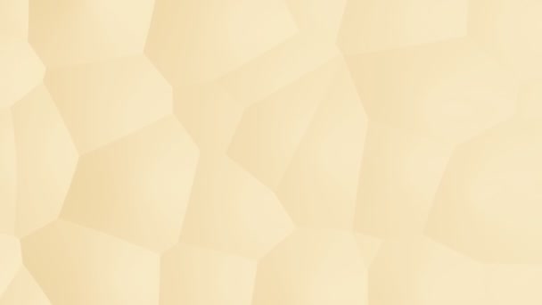 Fond orange élégant avec structure cellulaire géométrique - boucle sans couture 