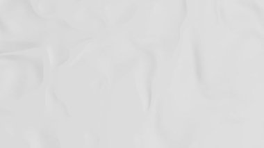 Smooth white background with moving surface waves, seamless looping\