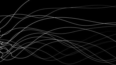 Soyut doğa stilinde grafik arka plan - siyah beyaz