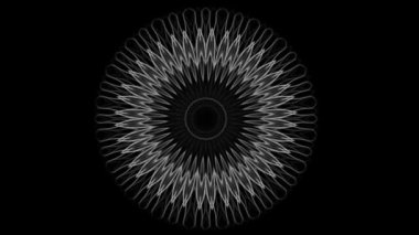 Yavaş döndürme de Yuvarlak süs - sorunsuz döngü