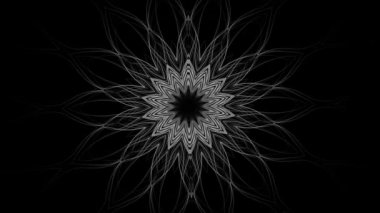 Grafik tarzında çiçek geliştirme - sorunsuz döngü