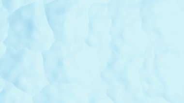 Soyut yüzey dalgaları ile açık mavi arka plan, sorunsuz döngü