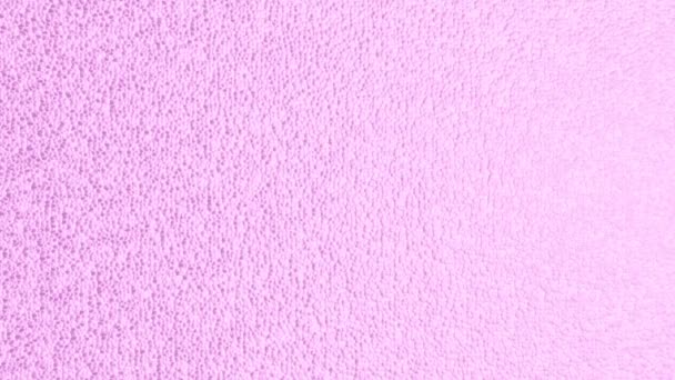 小さなモーフィング気泡を持つ抽象的なピンクの背景 — ストック動画