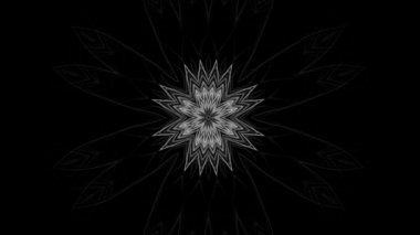 Soyut yıldız deseni - sorunsuz döngü. 