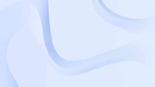 Schöne Stilvolle Blaue Design Hintergrund Nahtlose Schleife — Stockvideo