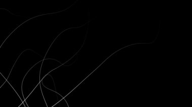 Dinamik grafik stilinde minimalist arka plan - siyah üzerine beyaz.
