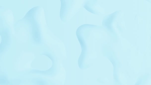 Абстрактний Синій Фон Гіпнотичними Хвилями Безшовна Петля — стокове відео