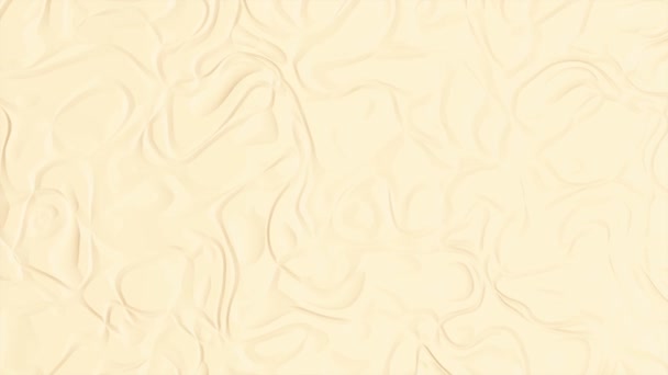 Fond orange avec lignes abstraites et ondulations 