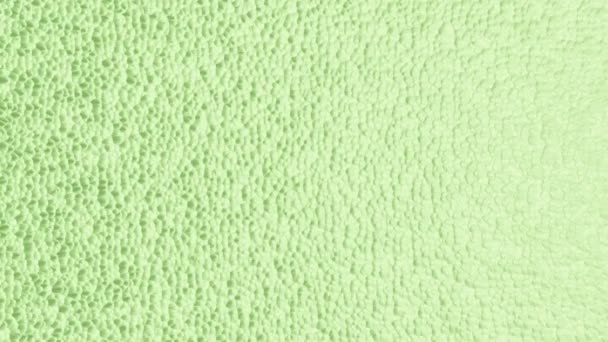 Abstrakter Grüner Hintergrund Kleiner Sich Wandelnder Blasen — Stockvideo