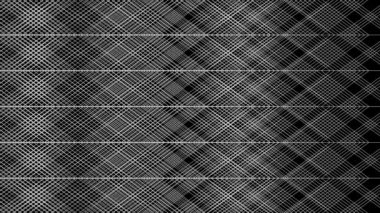 Geometrik desenli, siyah üzerine izole edilmiş kesintisiz grafik arka plan
