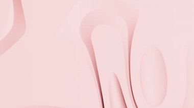 Fütüristik kavisli tarzda kesintisiz döngü kırmızı tasarım arka plan