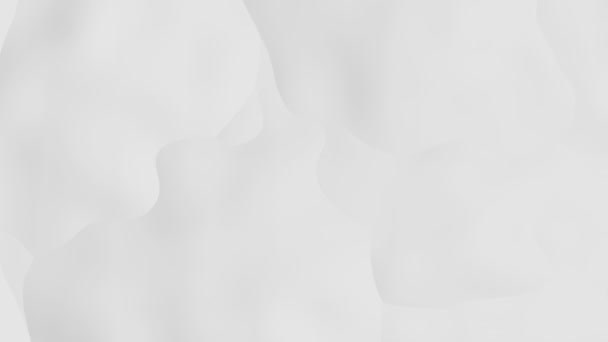 Élégant Fond Blanc Avec Surface Mobile Abstraite — Video