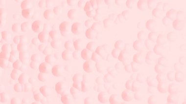 Morphing kabarcıklar ile şık kırmızı arka plan - sorunsuz döngü. 