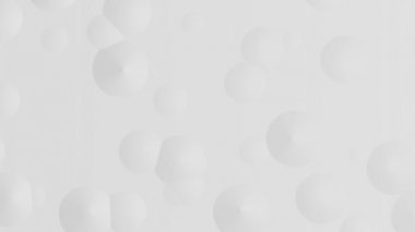 Büyük morphing kabarcıklar ile beyaz arka plan
